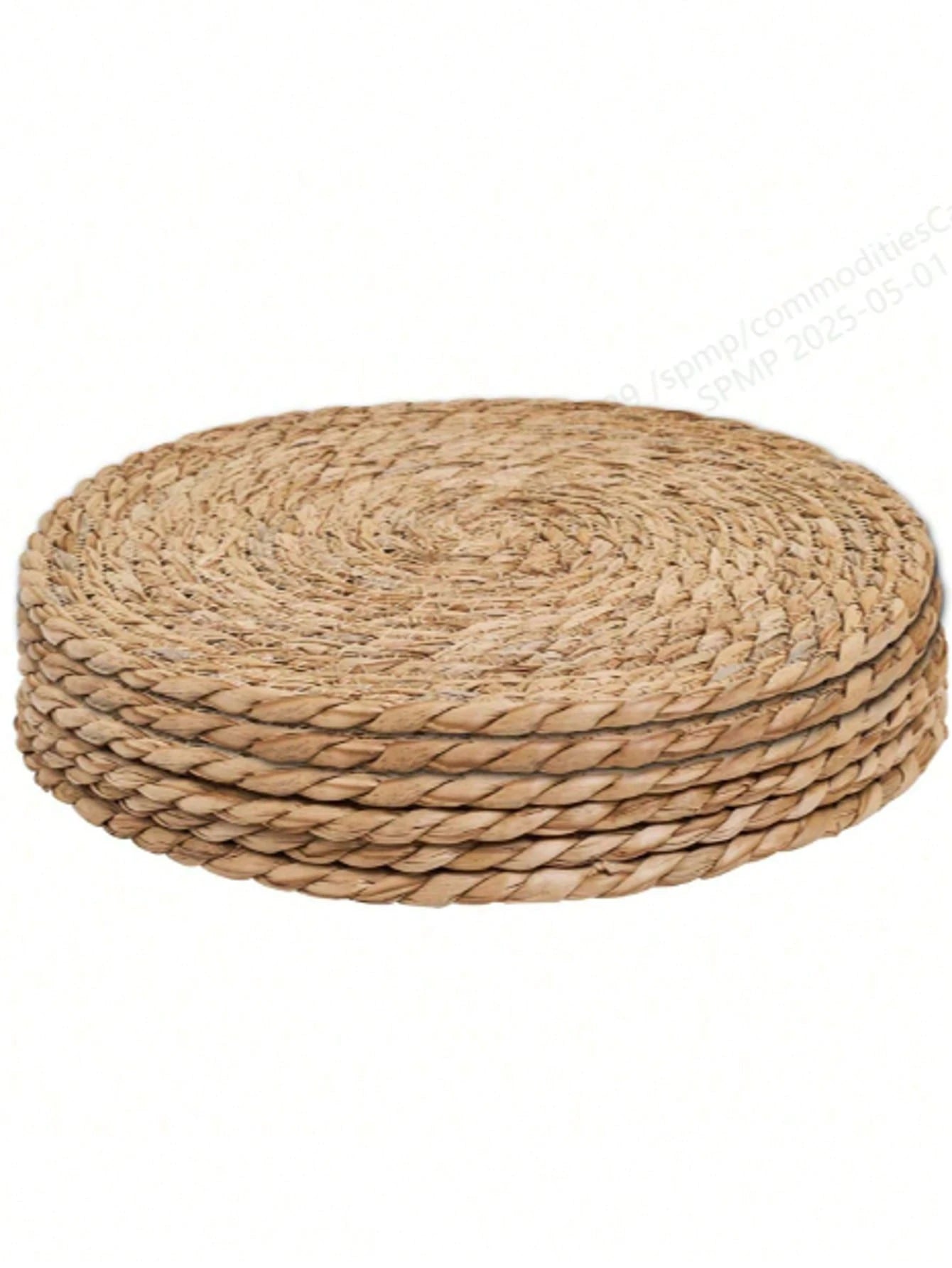 Hand Woven Straw Placemat 13.7"