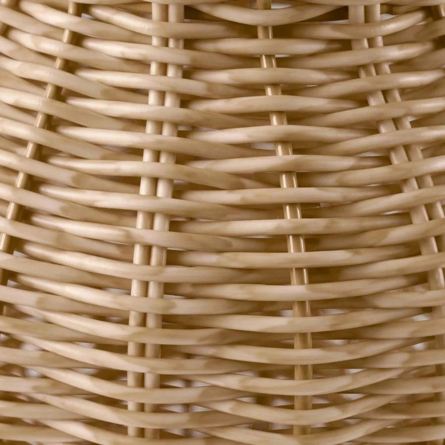 9" Rattan Pitcher Vase